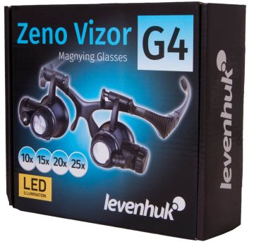 Levenhuk Zeno Vizor G4 Büyüteçli Gözlükler