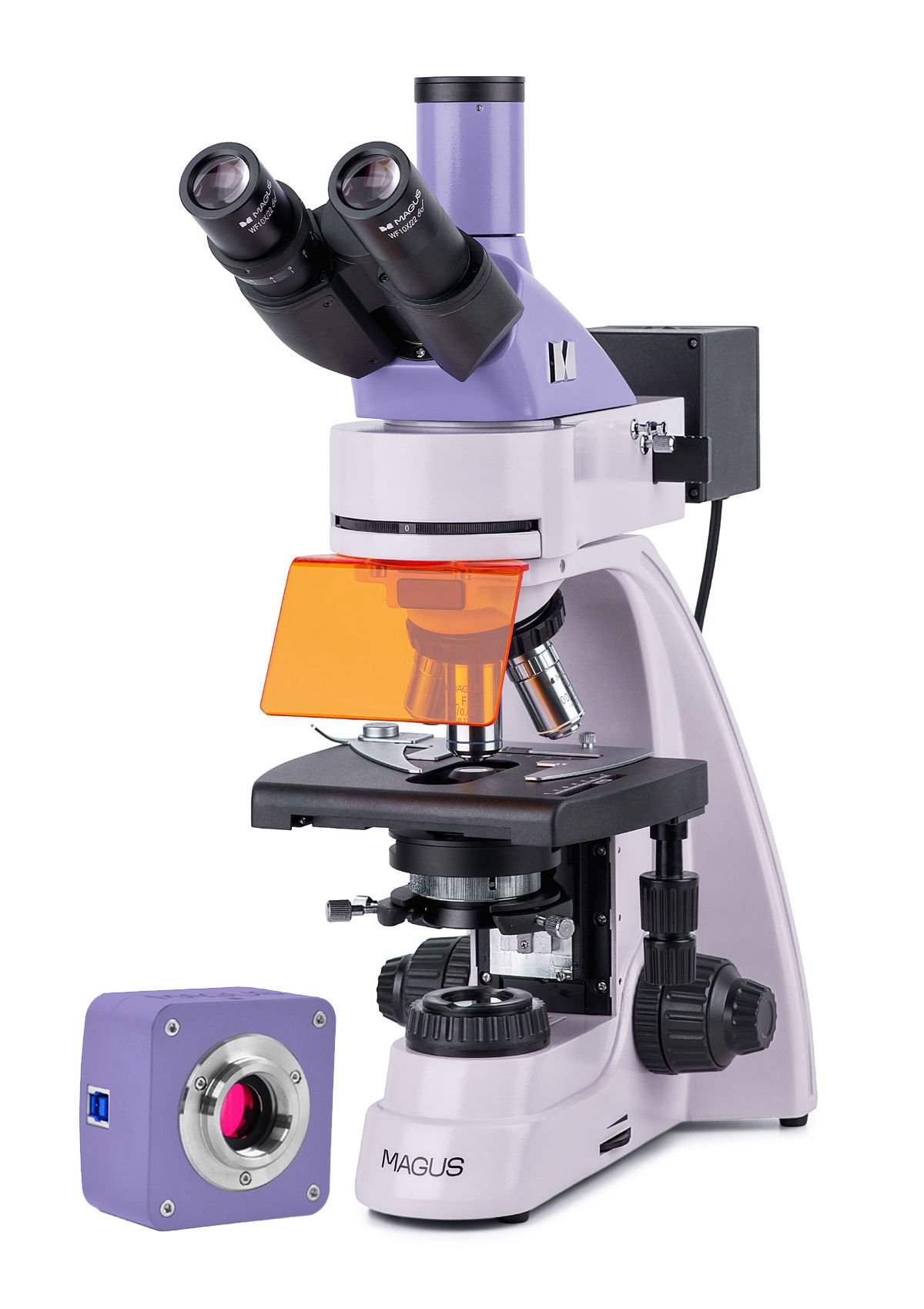 MAGUS Lum D400L Floresan Dijital Mikroskop