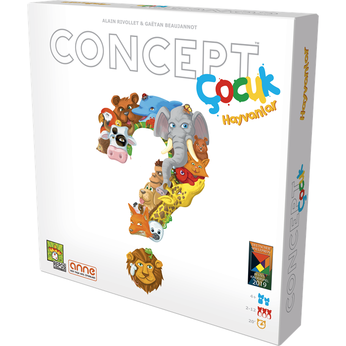 Asmodee Concept Çocuk - Hayvanlar