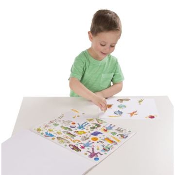 Melissa&Doug Çıkartma Koleksiyonu - Mavi