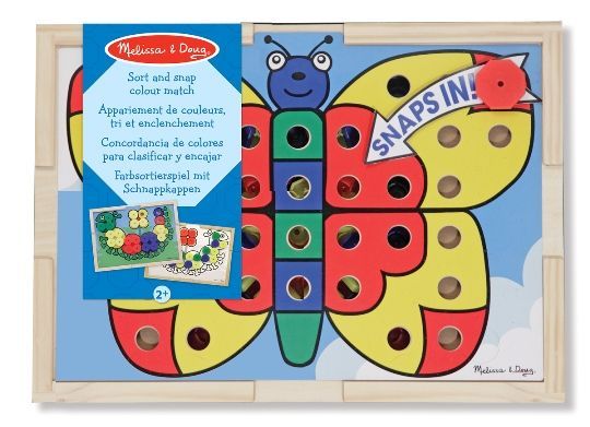 Melissa&Doug Ahşap Diz Yerleştir - Renkler