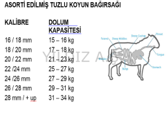 A KALİTE 28+ MM KOYUN BAĞIRSAĞI (SALAMURA) 90 MT