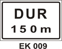 Trafik Levhalarının Ek Panalleri