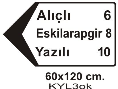 Köy Yön Levhaları