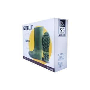 Kobalt S5 SRC Kompozit Burun Kevlar Ara Taban Kauçuk Yeşil Çizme
