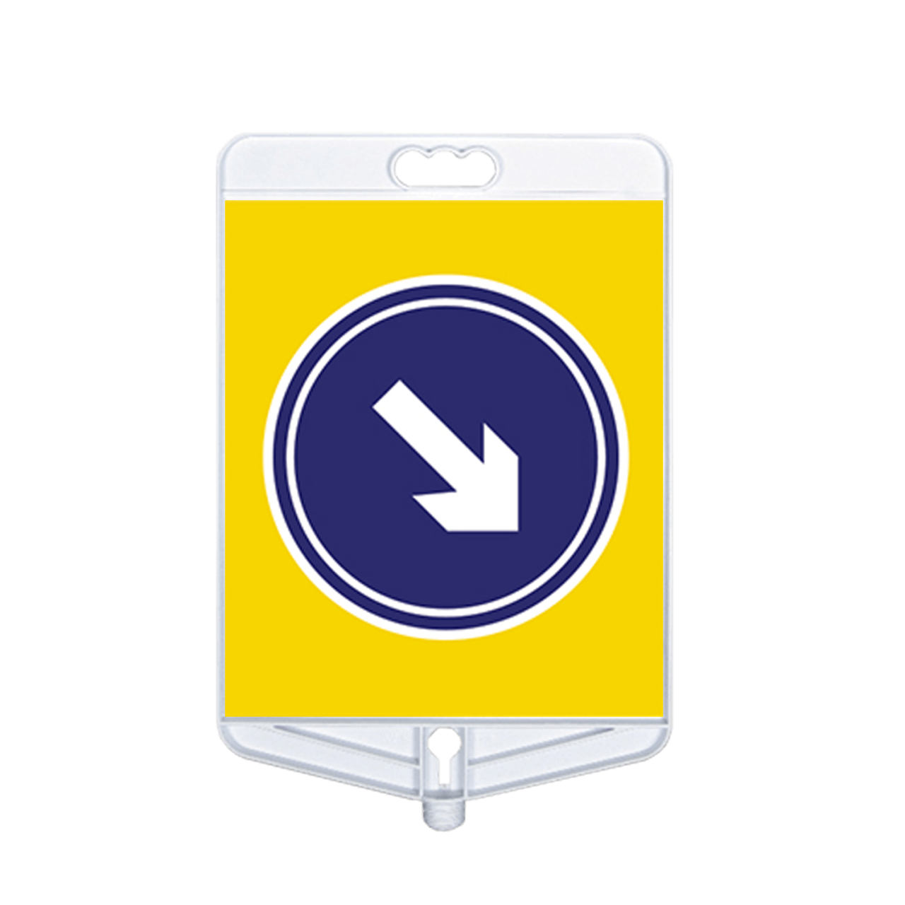 Sağdan Gidiniz Tabelası Tek Taraflı  (9310)