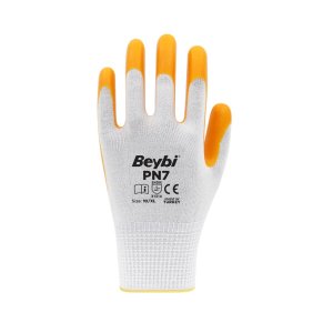 Beybi PN7 Polyester Örme Nitril Eldiven