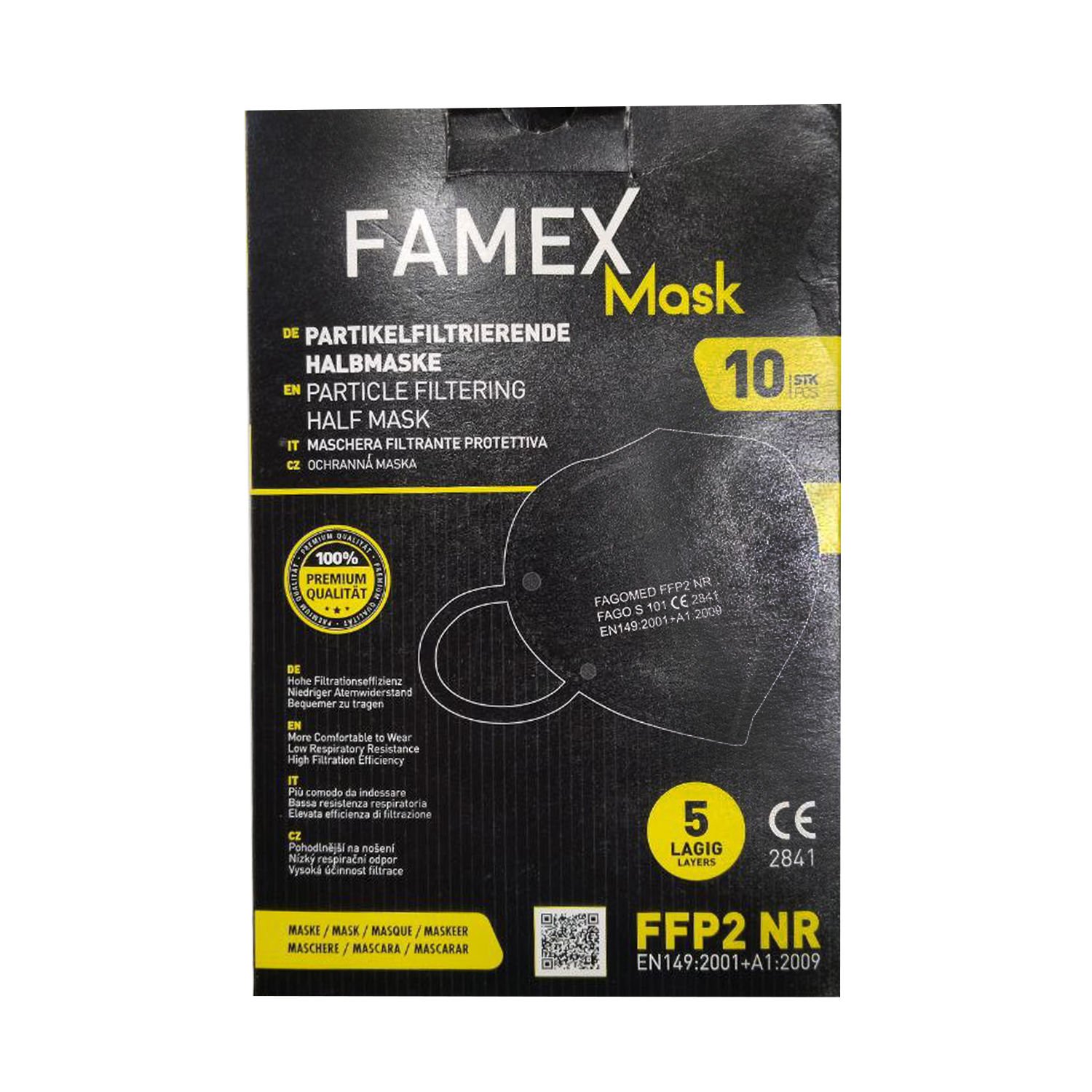 Famex FFP2 Katlanır Medikal Maske 10 Adet