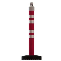 Dubalı Uyarı Dikme 60 mm ( Kauçuk Taban )(4065)