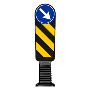 Esnek Refüj Başı 85 cm (Siyah) (2186)