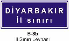 İl Sınırı Levhası