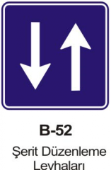 Şerit Düzenleme Levhaları