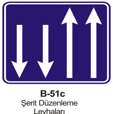 Şerit Düzenleme Levhaları