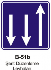 Şerit Düzenleme Levhaları