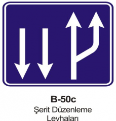 Şerit Düzenleme Levhaları