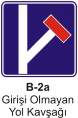 Girişi Olmayan Yol Kavşağı