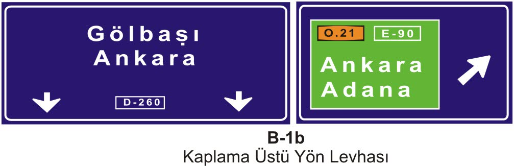 Kaplama Üstü Yol Levhası
