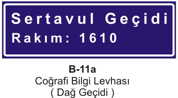Coğrafi Bilgi Geçidi (Dağ Geçidi )