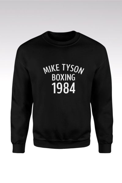 Mike Tyson 132 Siyah Sweatshirt XXXL