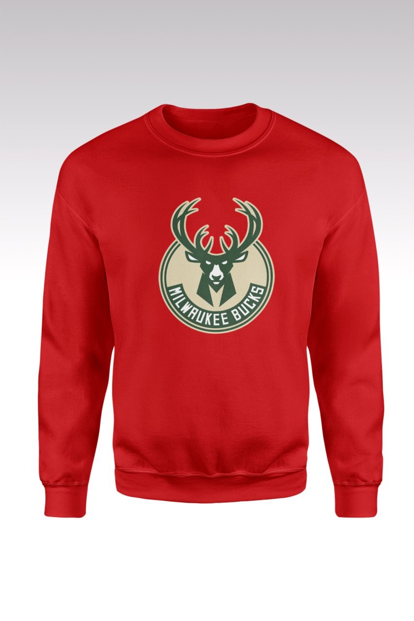 Milwaukee Bucks 133 Kırmızı Sweatshirt L