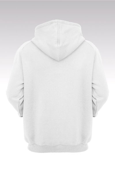 Milwaukee Bucks 135 Beyaz Kapüşonlu Sweatshırt - Hoodie XXL