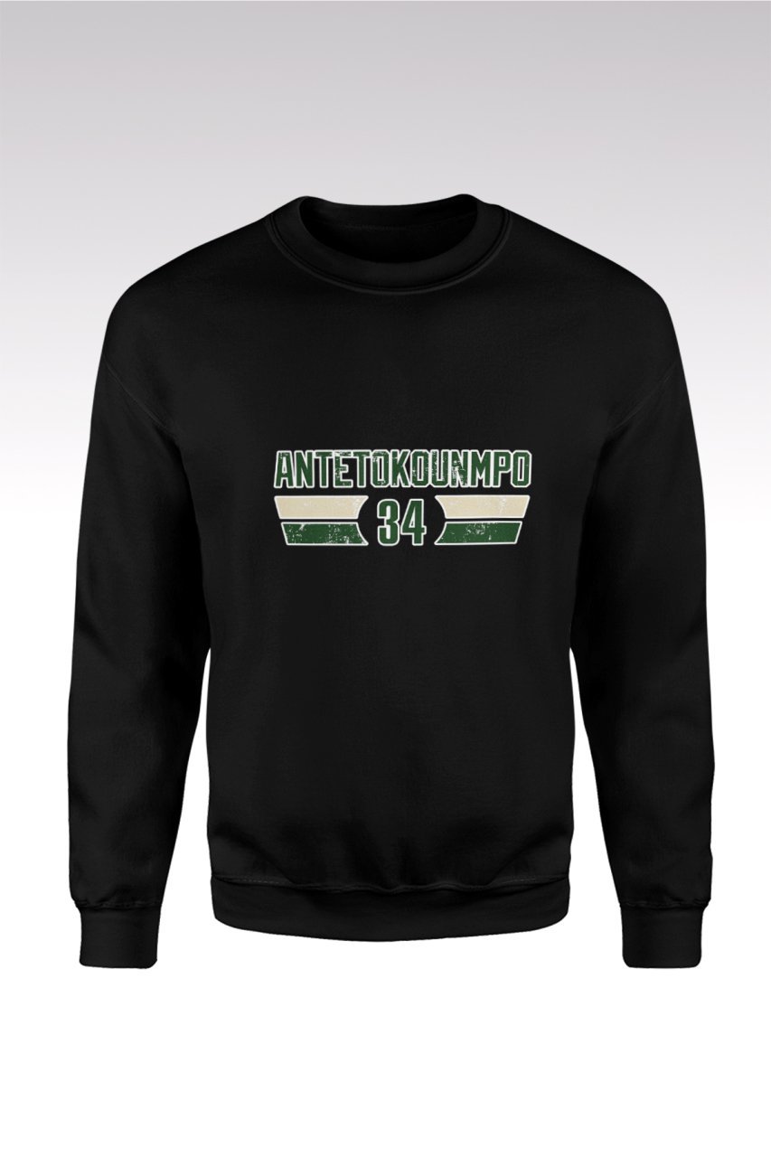 Milwaukee Bucks 135 Siyah Sweatshirt XXXL