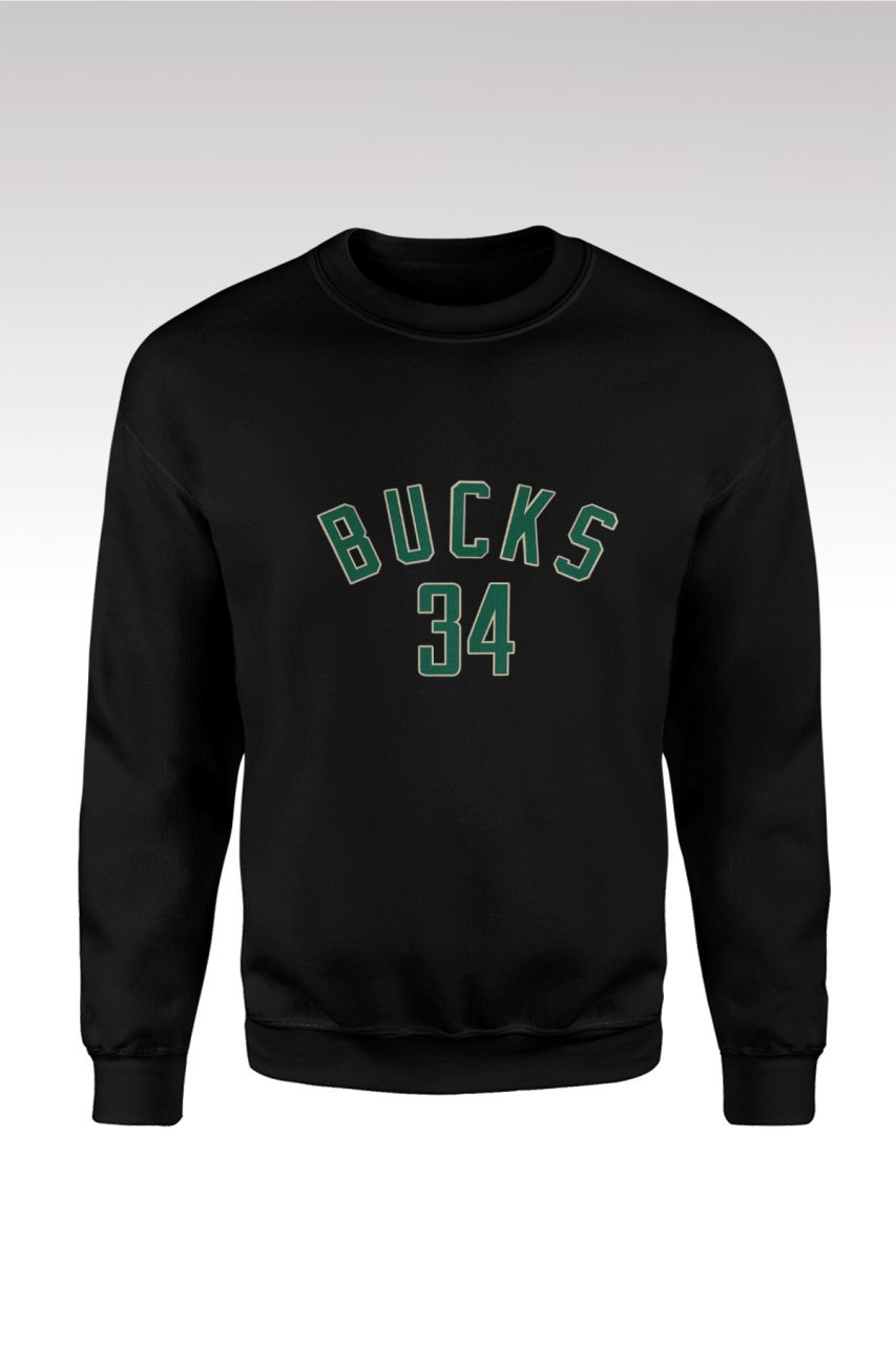 Milwaukee Bucks 136 Siyah Sweatshirt XL
