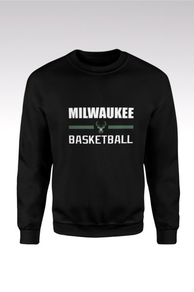 Milwaukee Bucks 137 Siyah Sweatshirt XXL