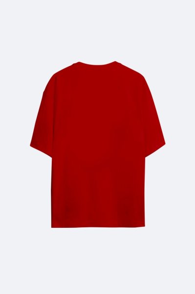Milwaukee Bucks 137 Kırmızı HG Kadın Oversize Tshirt - Tişört M