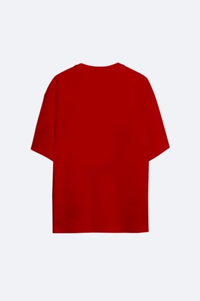 Mike Tyson 132 Kırmızı HG Erkek Oversize Tshirt - Tişört L