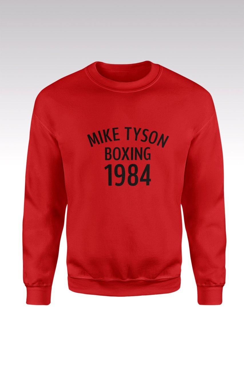 Mike Tyson 132 Kırmızı Sweatshirt L