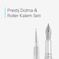 Prestij Dolma Kalem & Roller Kalem Seti