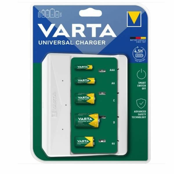 Varta AA/AAA/C/D/9V Universal Pil Şarj Aleti