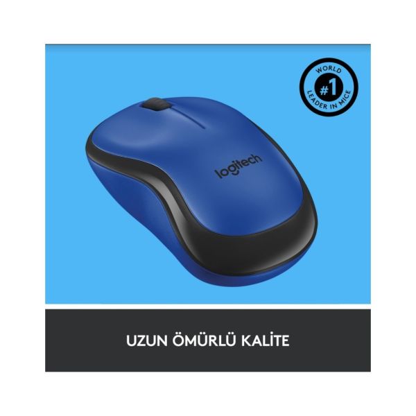 Logitech 910-004879 Silent Mavi Kablosuz Mouse