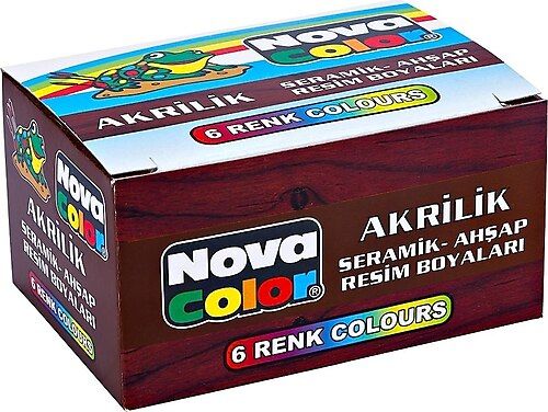 Nova Color NC-180 6 lı Akrilik Boya