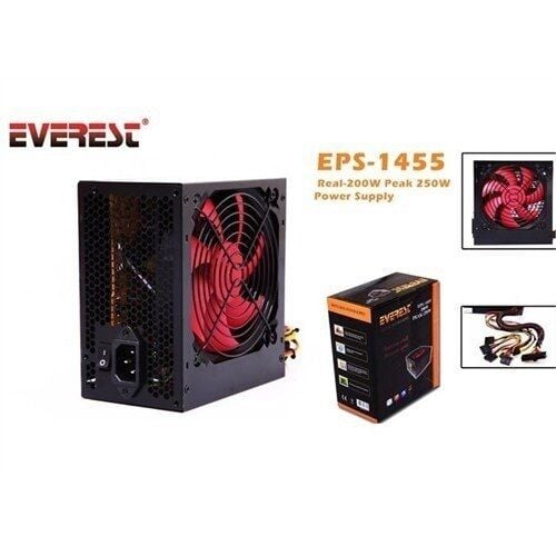 Everest EPS-1455 200W Power Supply Bilgisayar Fanı