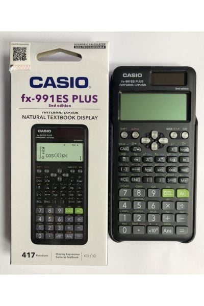 Casio FX-991ES Plus 2. Versiyon Bilimsel Fonksiyonlu Hesap Makinesi