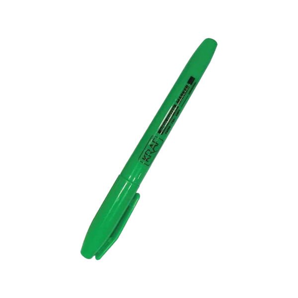 Kraf 340Y Yeşil Fosforlu Kalem