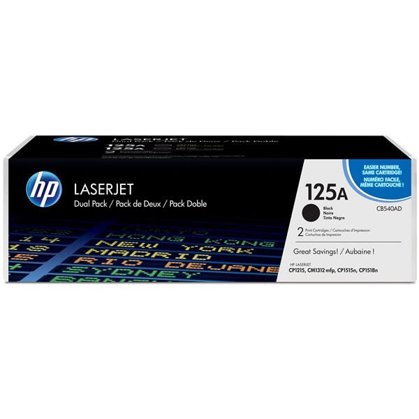 Hp Cb540Ad 125A 2 li Laserjet Siyah Toner