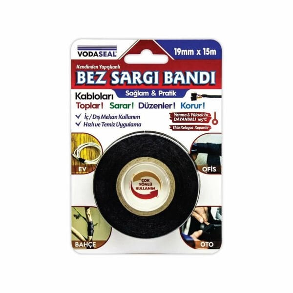 Vodaseal 19mm x 15mt Bez Sargı Bandı