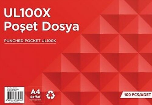 Noki Norex UL100X A4 XL 100 lü Poşet Dosya