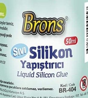 Brons BR-404 50 ml Silikon Yapıştırıcı