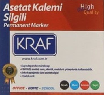 Kraf OHP Plus 290 S Mavi Asetat Kalemi