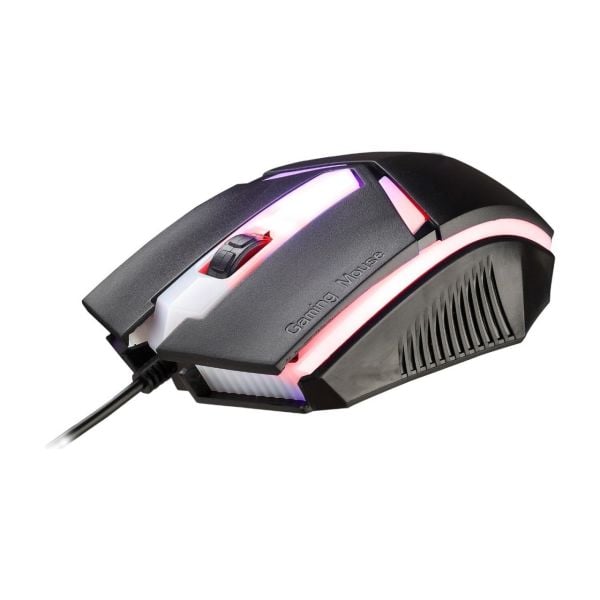 Everest KM-191 Siyah USB Gökkuşağı Gaming Klavye Mouse