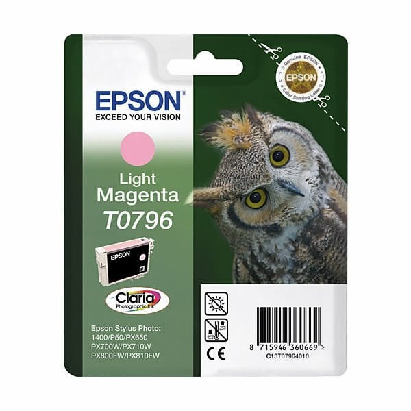 Epson T079640 Stylus Photo Açık Kırmızı Kartuş