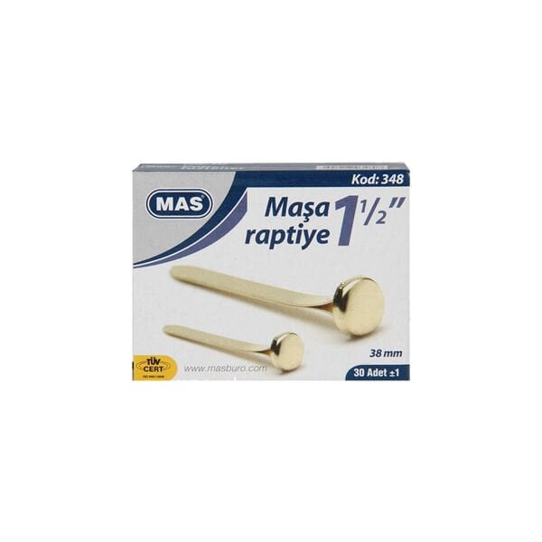 Mas 348 38 mm No:9 Maşa Raptiye