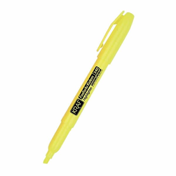 Kraf 304S Sarı Fosforlu Kalem