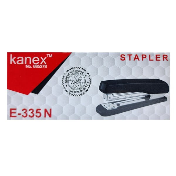 Kanex E-335N Siyah Zımba Makinesi