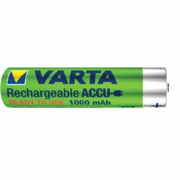 Varta  AAA 2 li 1000 Mah Şarjlı İnce Kalem Pil