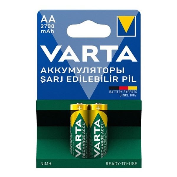 Varta Aa 2 Li 2700 Mah Şarjlı Accu Pil